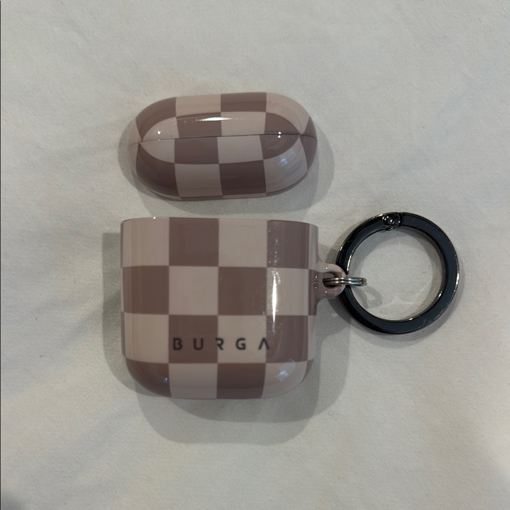 Burga Checkered AirPods Case